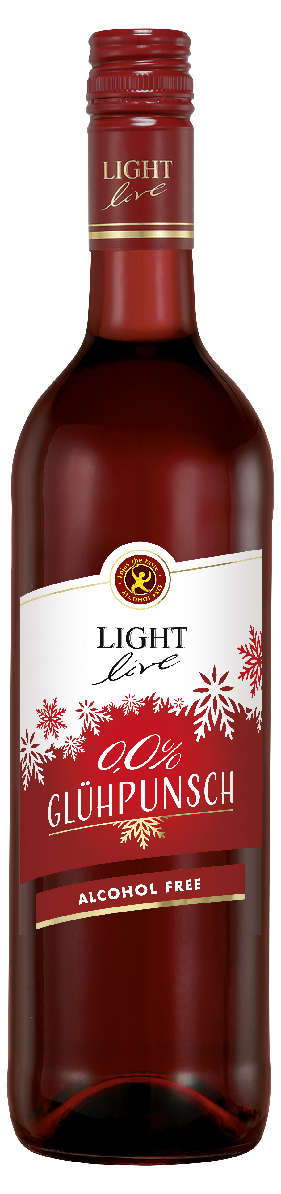Foto: Abbildung zeigt das Produkt LIGHT live Glühpunsch RED 0,0%