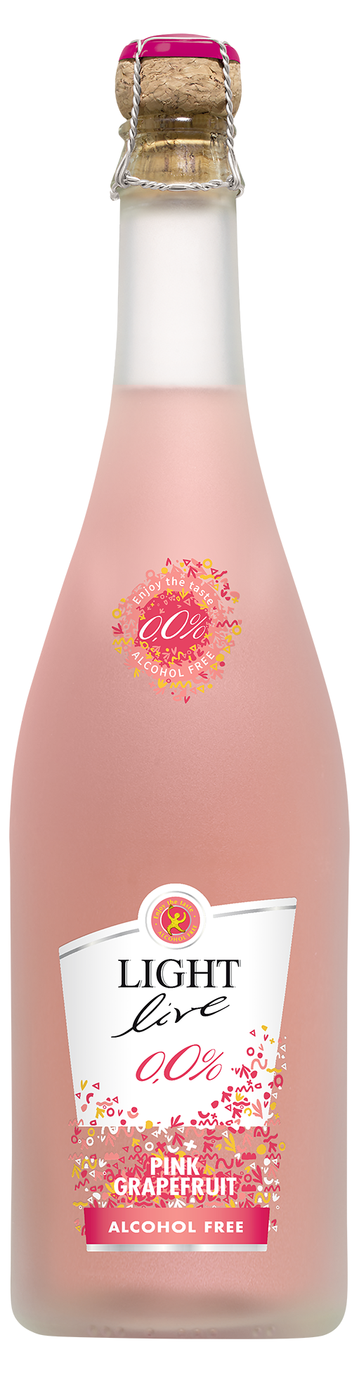 Foto: Abbildung zeigt das Produkt LIGHT live Pink Grapefruit 0,0%
