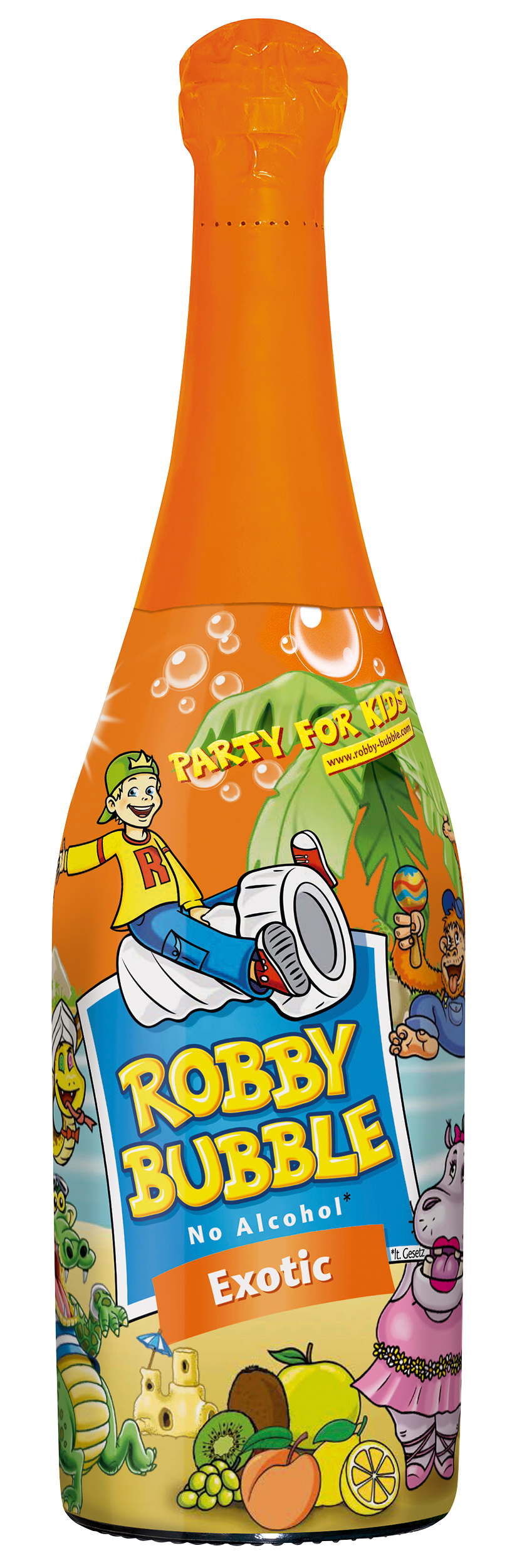 Foto: Abbildung zeigt das Produkt Robby Bubble Exotic