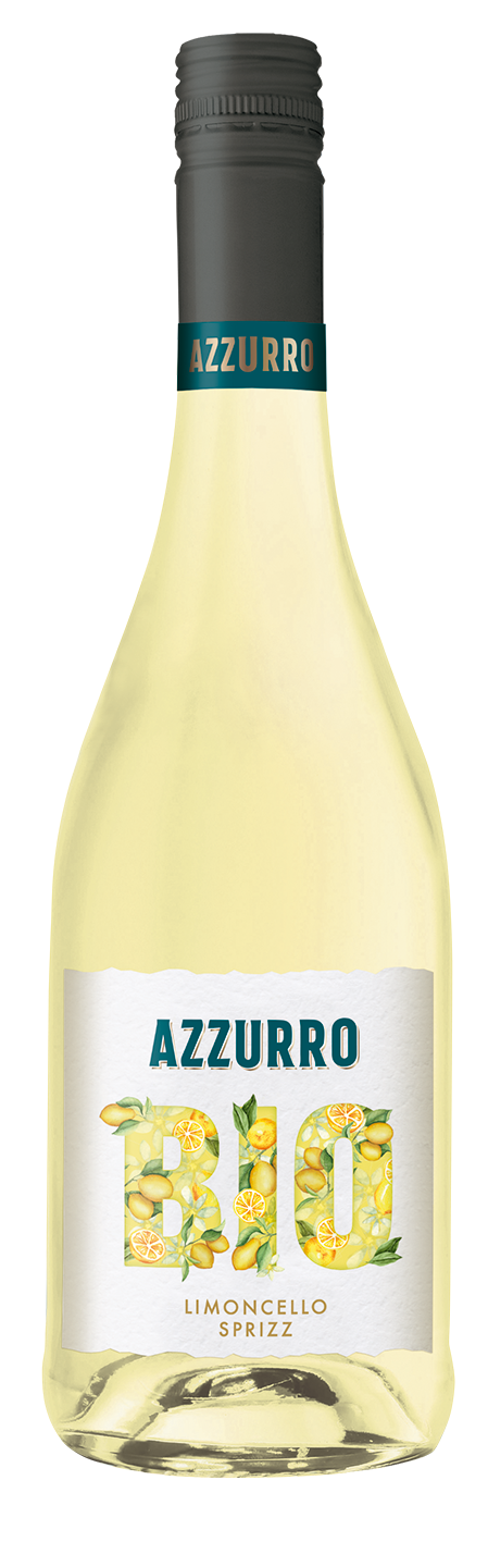 Foto: Abbildung zeigt das Produkt AZZURRO BIO Limoncello Sprizz